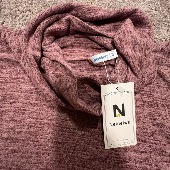 NWT Women’s Cowl neck sweater - Picture 5 of 8